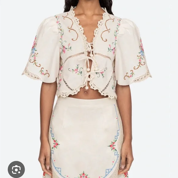 ISO Sea New York Edwina Top - Size M or L - Picture 1 of 2